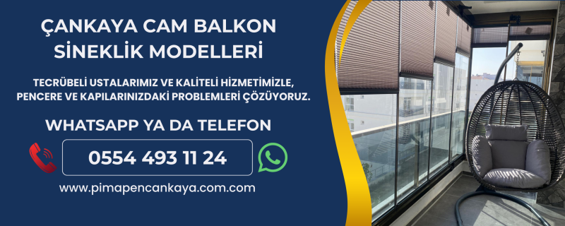 çankaya cam balkon sineklik modelleri